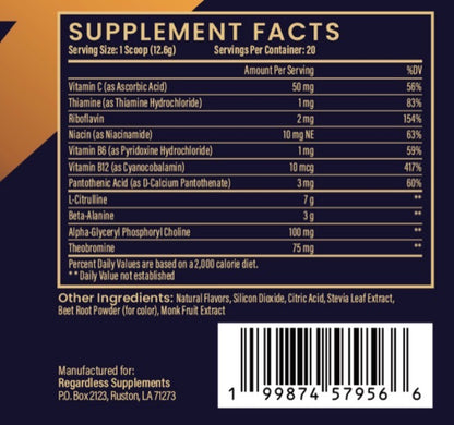 Caffeine-Free Pre-Workout